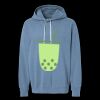 Unisex Garment-Dyed Lightweight Fleece Hooded Sweatshirt Thumbnail