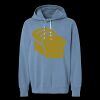 Unisex Garment-Dyed Lightweight Fleece Hooded Sweatshirt Thumbnail