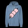 Unisex Garment-Dyed Lightweight Fleece Hooded Sweatshirt Thumbnail