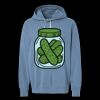 Unisex Garment-Dyed Lightweight Fleece Hooded Sweatshirt Thumbnail