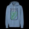 Unisex Garment-Dyed Lightweight Fleece Hooded Sweatshirt Thumbnail