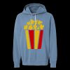 Unisex Garment-Dyed Lightweight Fleece Hooded Sweatshirt Thumbnail