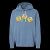 Unisex Garment-Dyed Lightweight Fleece Hooded Sweatshirt Thumbnail
