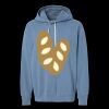 Unisex Garment-Dyed Lightweight Fleece Hooded Sweatshirt Thumbnail