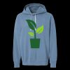 Unisex Garment-Dyed Lightweight Fleece Hooded Sweatshirt Thumbnail