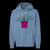 Unisex Garment-Dyed Lightweight Fleece Hooded Sweatshirt Thumbnail