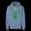 Unisex Garment-Dyed Lightweight Fleece Hooded Sweatshirt Thumbnail