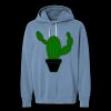 Unisex Garment-Dyed Lightweight Fleece Hooded Sweatshirt Thumbnail