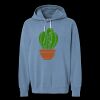 Unisex Garment-Dyed Lightweight Fleece Hooded Sweatshirt Thumbnail