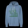Unisex Garment-Dyed Lightweight Fleece Hooded Sweatshirt Thumbnail