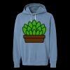 Unisex Garment-Dyed Lightweight Fleece Hooded Sweatshirt Thumbnail