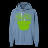 Unisex Garment-Dyed Lightweight Fleece Hooded Sweatshirt Thumbnail