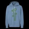 Unisex Garment-Dyed Lightweight Fleece Hooded Sweatshirt Thumbnail