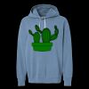 Unisex Garment-Dyed Lightweight Fleece Hooded Sweatshirt Thumbnail