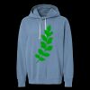 Unisex Garment-Dyed Lightweight Fleece Hooded Sweatshirt Thumbnail