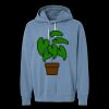 Unisex Garment-Dyed Lightweight Fleece Hooded Sweatshirt Thumbnail