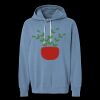Unisex Garment-Dyed Lightweight Fleece Hooded Sweatshirt Thumbnail