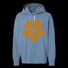 Unisex Garment-Dyed Lightweight Fleece Hooded Sweatshirt Thumbnail