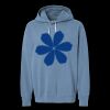 Unisex Garment-Dyed Lightweight Fleece Hooded Sweatshirt Thumbnail