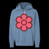 Unisex Garment-Dyed Lightweight Fleece Hooded Sweatshirt Thumbnail