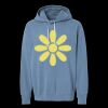 Unisex Garment-Dyed Lightweight Fleece Hooded Sweatshirt Thumbnail