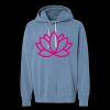 Unisex Garment-Dyed Lightweight Fleece Hooded Sweatshirt Thumbnail