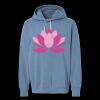 Unisex Garment-Dyed Lightweight Fleece Hooded Sweatshirt Thumbnail