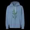 Unisex Garment-Dyed Lightweight Fleece Hooded Sweatshirt Thumbnail