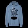 Unisex Garment-Dyed Lightweight Fleece Hooded Sweatshirt Thumbnail