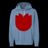 Unisex Garment-Dyed Lightweight Fleece Hooded Sweatshirt Thumbnail