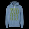 Unisex Garment-Dyed Lightweight Fleece Hooded Sweatshirt Thumbnail