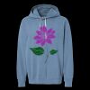 Unisex Garment-Dyed Lightweight Fleece Hooded Sweatshirt Thumbnail