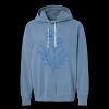 Unisex Garment-Dyed Lightweight Fleece Hooded Sweatshirt Thumbnail