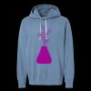 Unisex Garment-Dyed Lightweight Fleece Hooded Sweatshirt Thumbnail