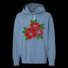 Unisex Garment-Dyed Lightweight Fleece Hooded Sweatshirt Thumbnail