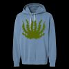 Unisex Garment-Dyed Lightweight Fleece Hooded Sweatshirt Thumbnail