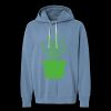 Unisex Garment-Dyed Lightweight Fleece Hooded Sweatshirt Thumbnail