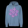 Unisex Garment-Dyed Lightweight Fleece Hooded Sweatshirt Thumbnail