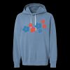 Unisex Garment-Dyed Lightweight Fleece Hooded Sweatshirt Thumbnail