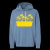 Unisex Garment-Dyed Lightweight Fleece Hooded Sweatshirt Thumbnail