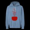 Unisex Garment-Dyed Lightweight Fleece Hooded Sweatshirt Thumbnail