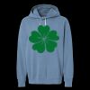 Unisex Garment-Dyed Lightweight Fleece Hooded Sweatshirt Thumbnail