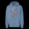 Unisex Garment-Dyed Lightweight Fleece Hooded Sweatshirt Thumbnail