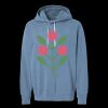Unisex Garment-Dyed Lightweight Fleece Hooded Sweatshirt Thumbnail