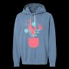 Unisex Garment-Dyed Lightweight Fleece Hooded Sweatshirt Thumbnail