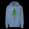 Unisex Garment-Dyed Lightweight Fleece Hooded Sweatshirt Thumbnail