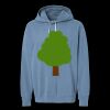 Unisex Garment-Dyed Lightweight Fleece Hooded Sweatshirt Thumbnail