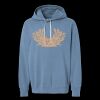 Unisex Garment-Dyed Lightweight Fleece Hooded Sweatshirt Thumbnail