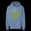 Unisex Garment-Dyed Lightweight Fleece Hooded Sweatshirt Thumbnail