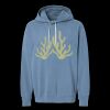 Unisex Garment-Dyed Lightweight Fleece Hooded Sweatshirt Thumbnail